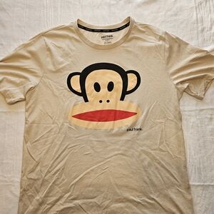 Paul Frank Tan Monkey Graphic Tee